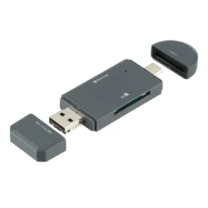 Lector de Memorias SD ONN USB, USB-C, USB V8